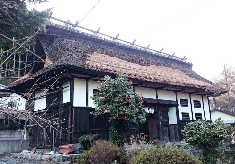 奥多摩町 長屋門屋根修繕（檜皮、杉皮）